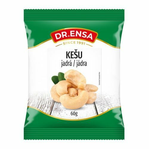 Kešu orechy natural 60g Dr.Ensa