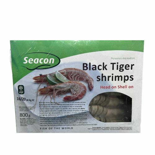 Mrazené Krevety Tigrie celé 16/20 800g Seacon