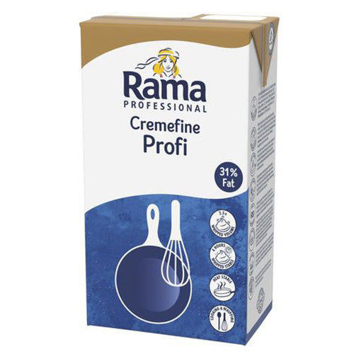 Smotana na šľahanie/varenie fialová 31% RAMA 1l