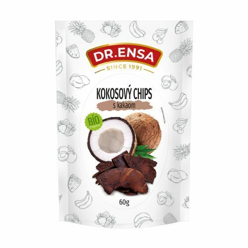 Kokosový chips s kakaom 60g Dr.Ensa