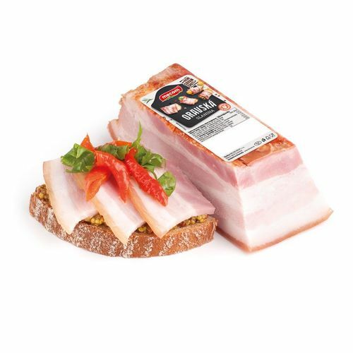 Slanina Oravská cca 350g, Mecom