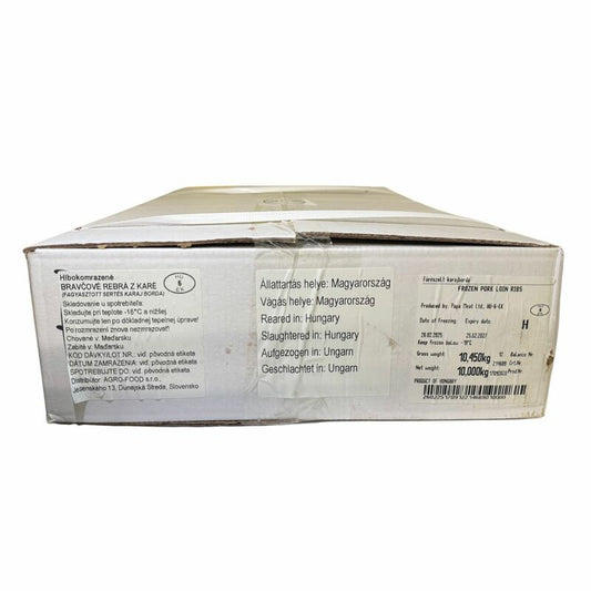 Mrazené Bravčové rebrá z karé cca 10kg PapaMeat