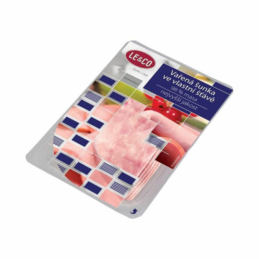 Šunka varená vo vlastnej šťave nárez 100g LE&CO