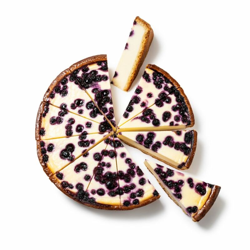 Mrazený Cheesecake s čučoriedkami 12x120g Vandemoortele