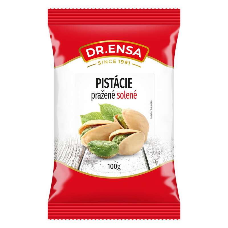 Pistácie pražené solené 100g Ensa