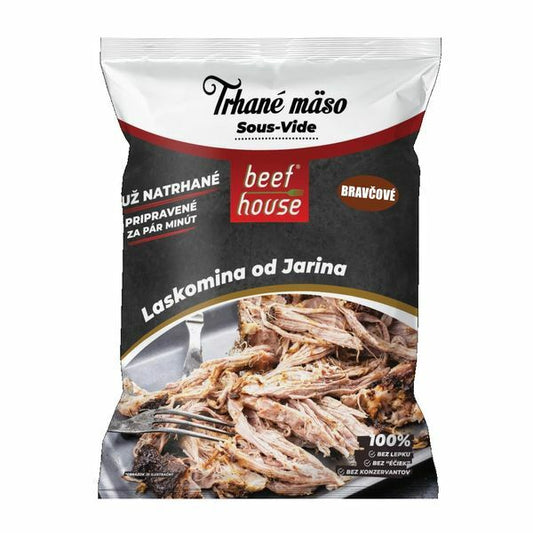 Bravčové trhané mäso Sous-vide 300g Beef House
