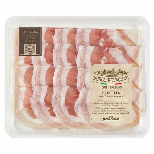 Slanina Pancetta Brogo nárez 100g Rovagnati