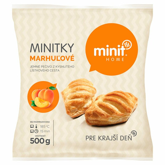 Mrazené Minit Home Minitky marhuľové 500g