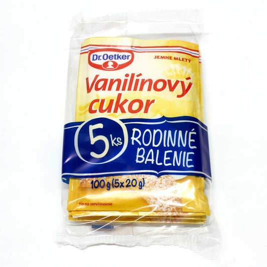 Cukor vanilínový Rodinné balenie 5x20g Dr. Oetker