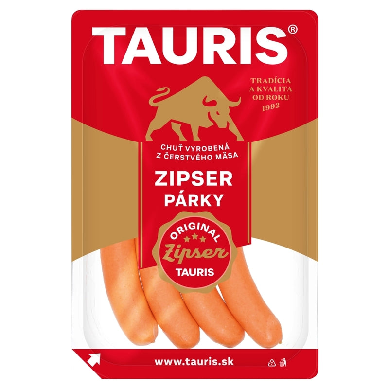 Párky Zipser mini 165g Tauris