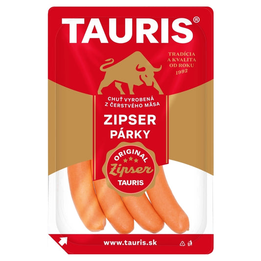 Párky Zipser mini 165g Tauris