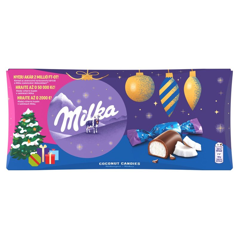 Milka salónky kokosové 255g