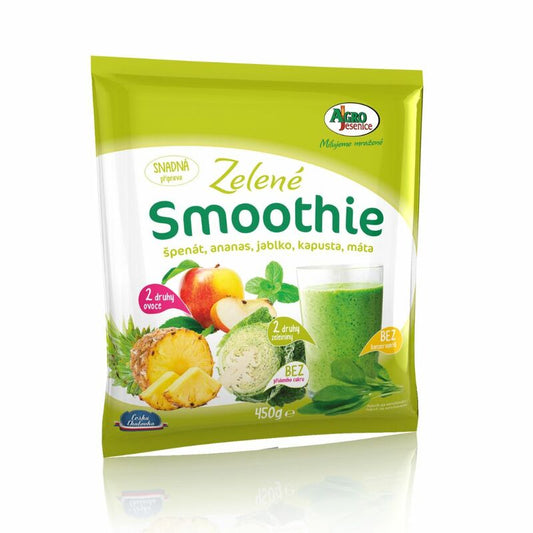 Hlbokomrazené Smoothie zelené 450g Agro Jesenice