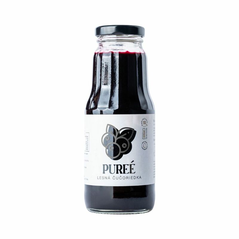 Pyré lesná čučoriedka 300ml Pureé