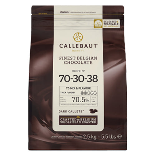 Čokoláda tmavá 70% CALLEBAUT 2,5kg