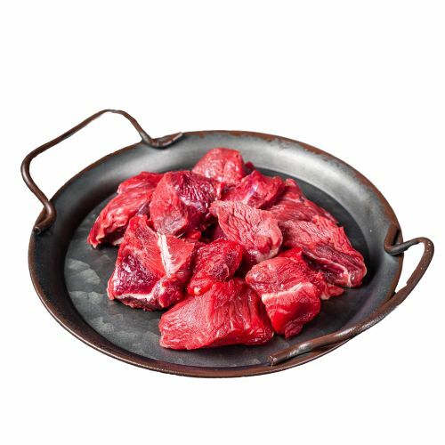 Mrazené Danielie mäso na guláš cca 1kg Tenderfood