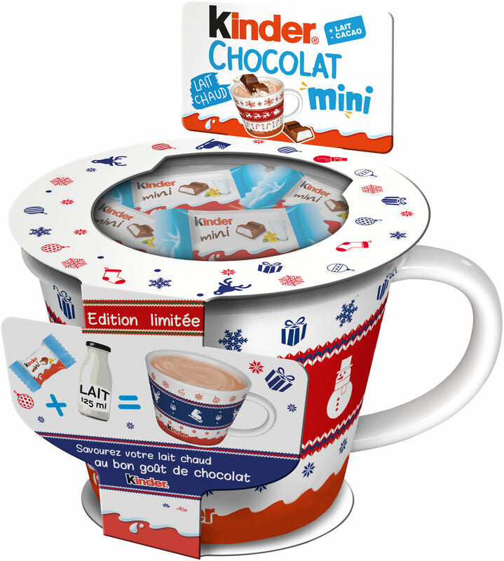 Kinder Chocolate mini, čokoládky v Hrnčeku 102 g