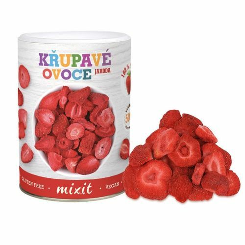 Chrumkavé ovocie Jahoda 50g, Mixit