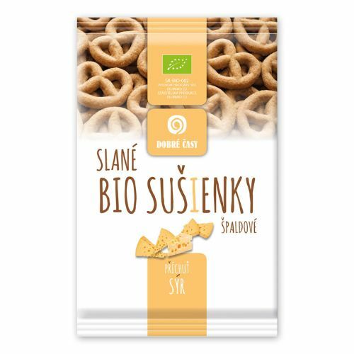 Dobré časy špaldové sušienky syrová príchuť 140g