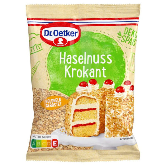 Lieskovoorieškový krokant 100g Dr. Oetker