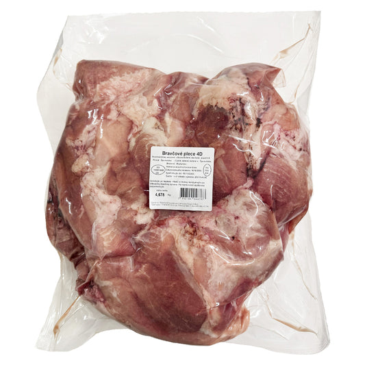 Mrazené Bravčové plece 4D cca 5kg Tenderfood