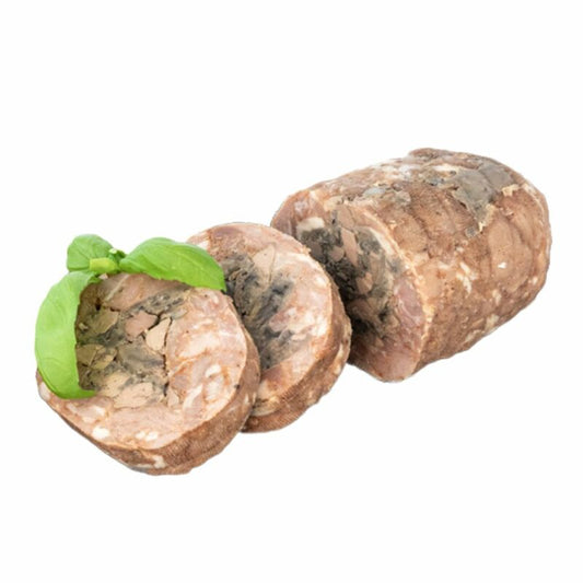 Kuracia roláda kačacie pečienky, slanina Sous-vide 1kg  Beef House