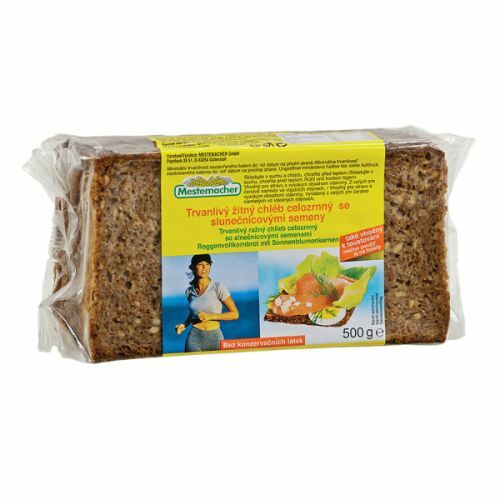 Chlieb ražnoslnečnicový celozrnný 500g Mestemacher