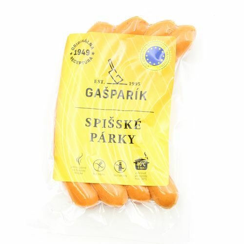 Párky Spiššké cca 180g Gašparík