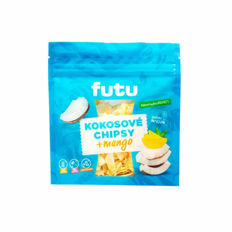 Futu Kokosové chipsy s mangom