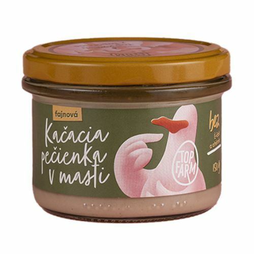Kačacia pečienka v masti 150g TopFarm