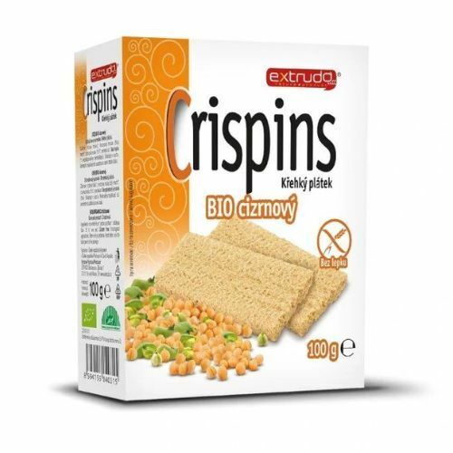 Crispins cícerové plátky 100g Extrudo