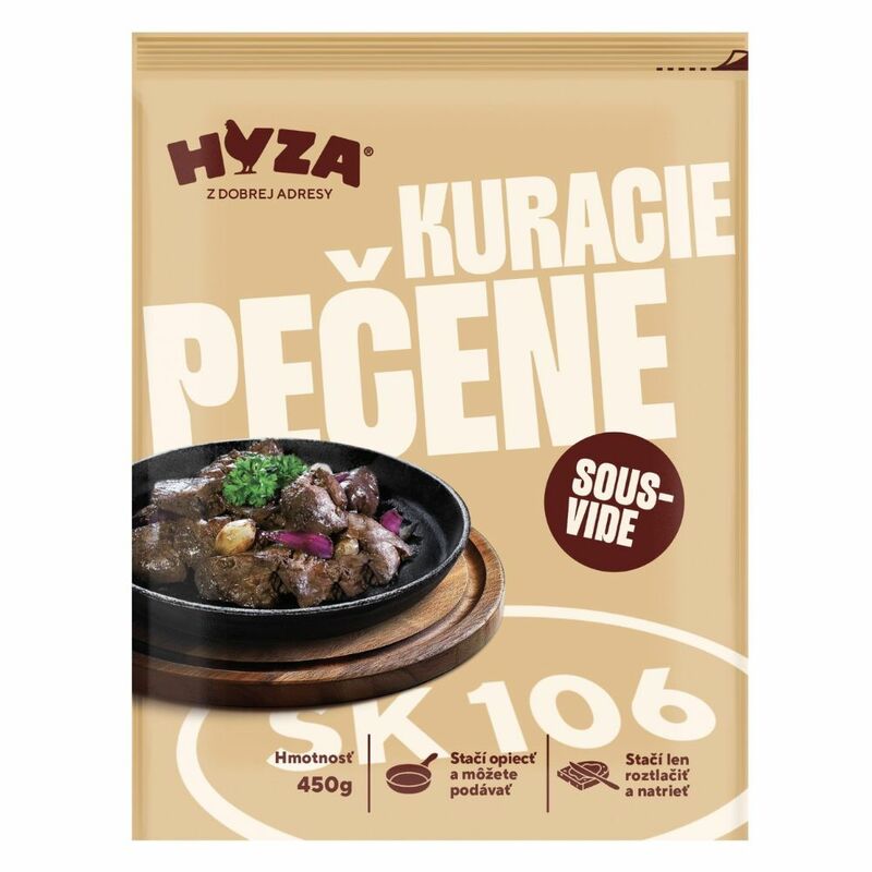 Kuracie pečene sous vide 450g Hyza