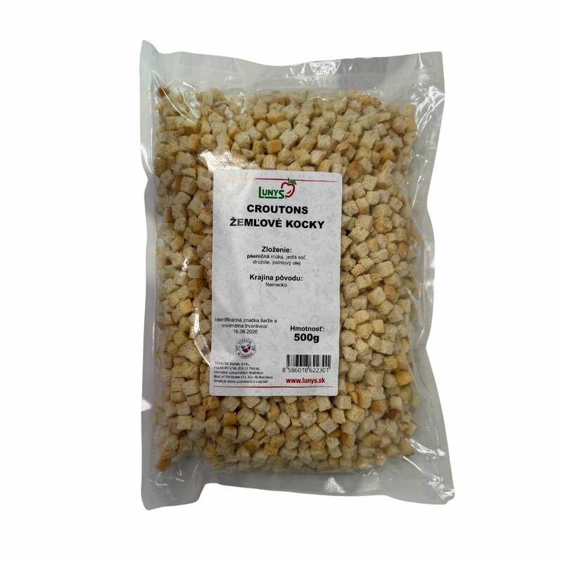 Žemľové kocky 500g Lunys
