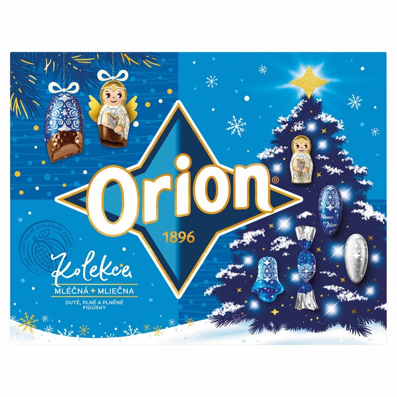 Orion Kolekcia Vianočná rodinná mliečna 347g