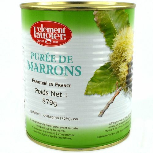 Gaštanové pyré nesladené 879g Clément Faugier