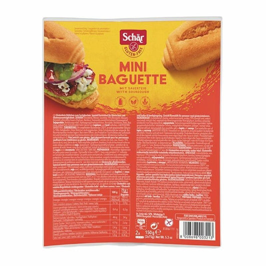 Bagetky Mini Baguette bezgluténové 150g Schär