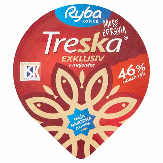 Treska v majonéze Exklusiv Ryba More Zdravia 140g