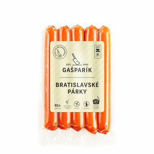 Párky Bratislavské 280g Gašparík