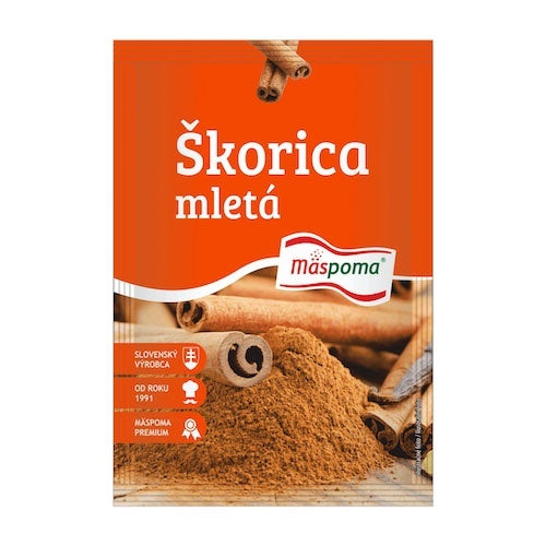 Korenie Škorica mletá 20g Mäspoma
