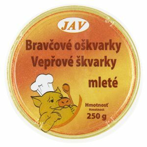 Oškvarky mleté 250g Jav