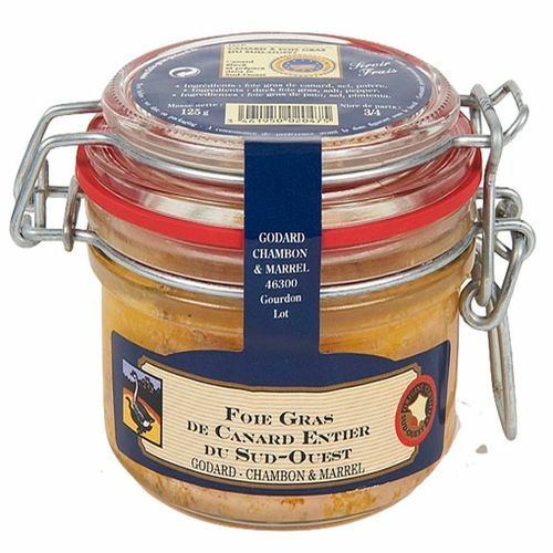Kačacie pečienky Foie Gras Entier 125g Godard