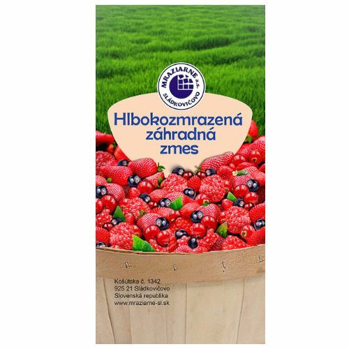 Mrazená Zmes ovocná záhradná 400g Sládkovičovo