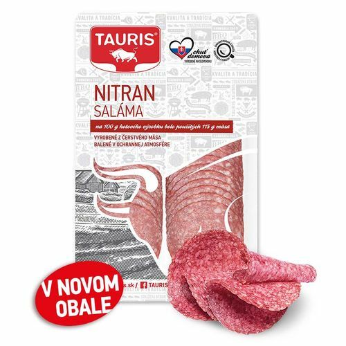 Saláma Nitran 75g NOA, Tauris