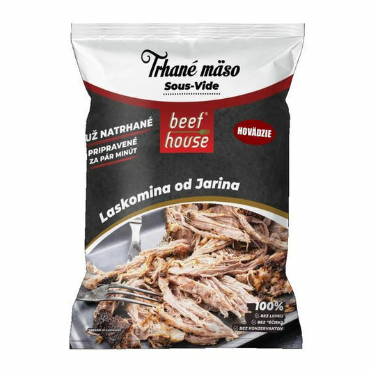 Hovädzie trhané mäso Sous-vide 300g Beef House