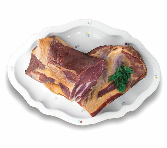 Bravčová krkovička údená domáca cca 500g Knižka