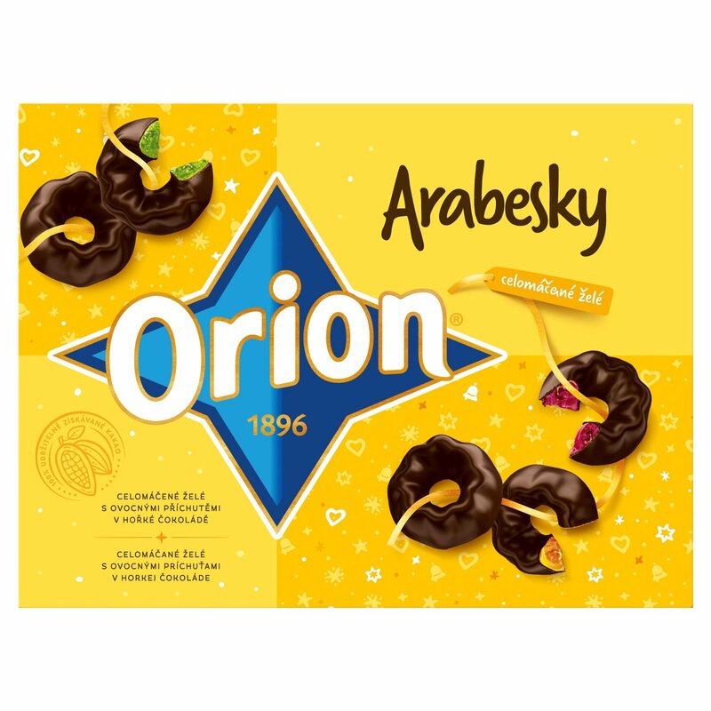 Orion Arabesky želé celomáčané 247g