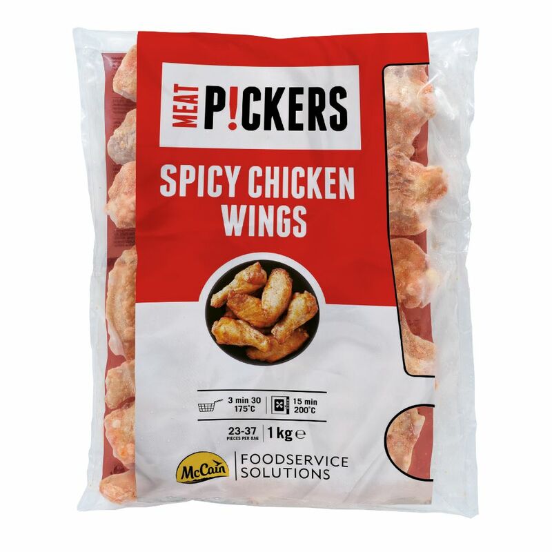 Mrazené Pikantné kuracie krídielka 1kg McCain