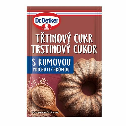 Cukor trstinový s rumovou arómou 20g Dr. Oetker