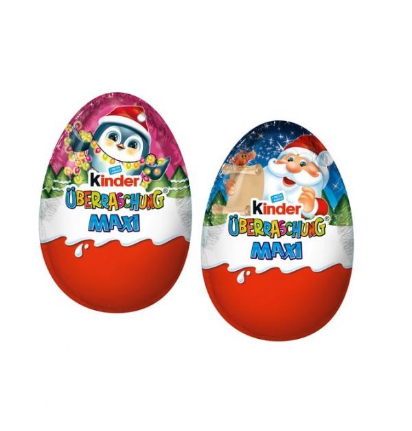 Kinder Surprise Maxi vajíčko Vianočné ružové 100g