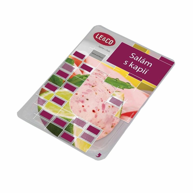 Saláma s kápiou nárez 100g LE&CO